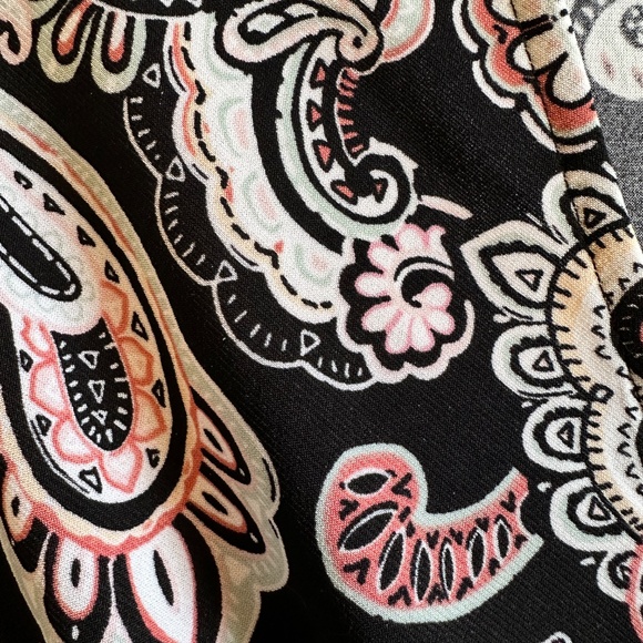 Black Label by Evan Picone wrap dress - Picture 5 of 5